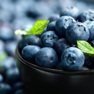 Close image of blueberry
