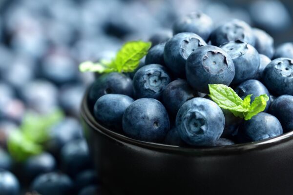 Close image of blueberry
